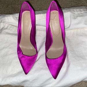 Satin Pink Aldo Heels